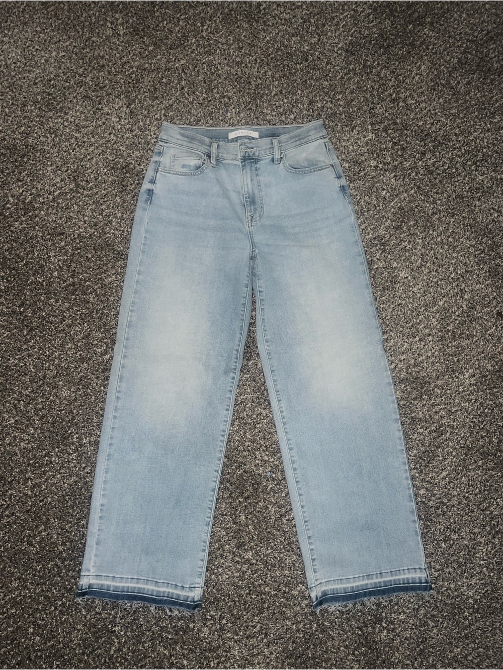 Light Blue Women’s Straight-Leg Jeans